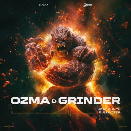 Cover Ozma & Grinder - Heat Punch, Bulldozer
