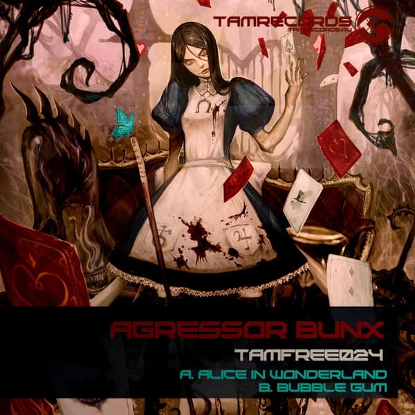 Cover Agressor Bunx - Alice In Wonderland, Bubble Gum